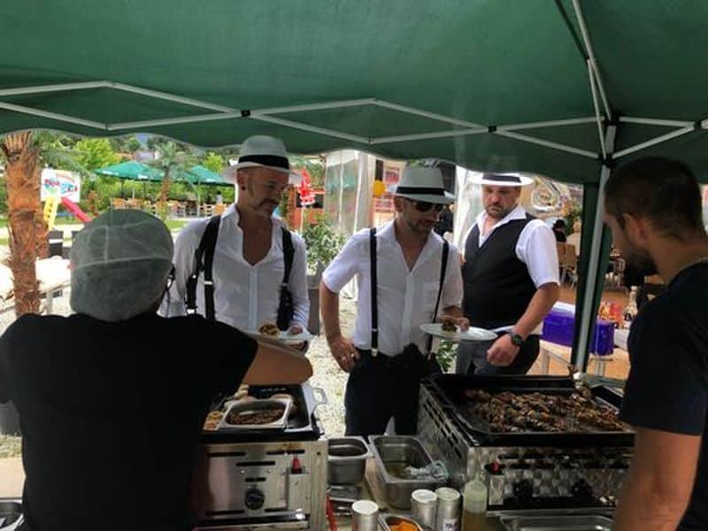 Eine Früchteplatte zum ständigen Naschen bei einer Outdoor-/Indoor-Party Flasch City Restaurant Events & Hochzeit Location in St. Lorenzen im Murztal, Stmk Bruck/Mur & Mürzzuschlag S6 St Marein Ausfahrt